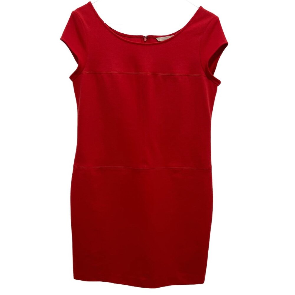 0358 Banana Republic Cap Sleeves Sheath Dress